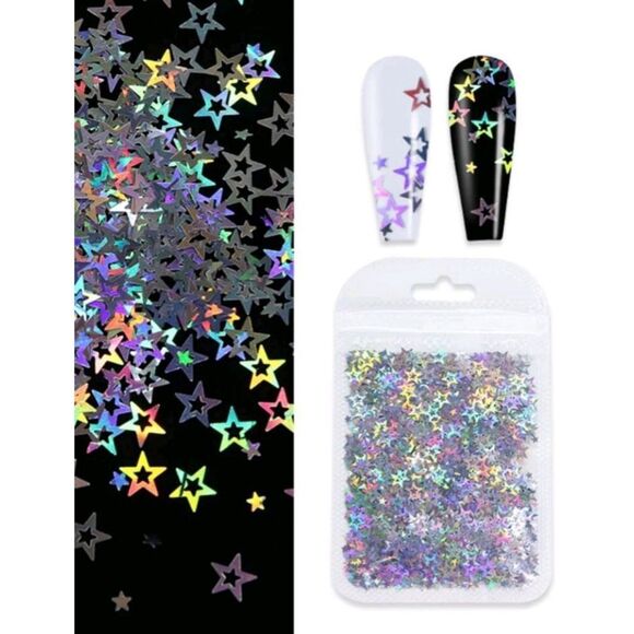 🔥$1 Bundled Star Nail Decor - Picture 1 of 4